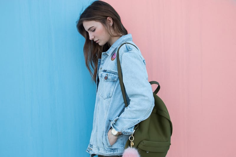 Denim Upcycled Bag