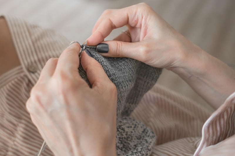 Hand-knitted Scarves